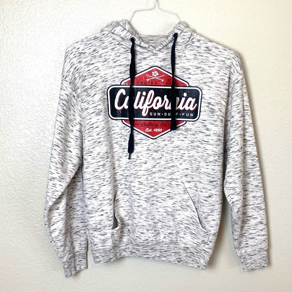 Pacific Company The Perfect Hoodie sweatshirt with California logo.
